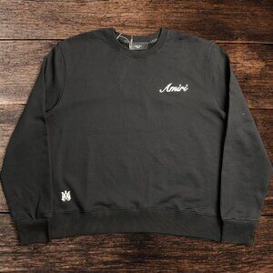 Amiri Men's Black Crewneck